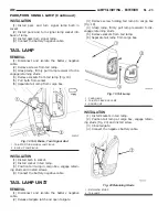 Предварительный просмотр 474 страницы Dodge Dakota 2001 Service Manual