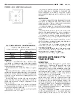 Предварительный просмотр 502 страницы Dodge Dakota 2001 Service Manual