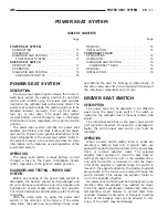 Предварительный просмотр 508 страницы Dodge Dakota 2001 Service Manual