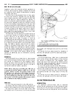 Предварительный просмотр 1021 страницы Dodge Dakota 2001 Service Manual