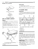 Предварительный просмотр 1111 страницы Dodge Dakota 2001 Service Manual