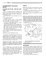 Предварительный просмотр 1201 страницы Dodge Dakota 2001 Service Manual