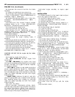 Предварительный просмотр 1252 страницы Dodge Dakota 2001 Service Manual