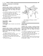 Предварительный просмотр 1313 страницы Dodge Dakota 2001 Service Manual