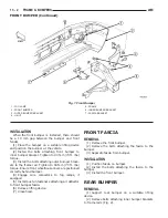 Предварительный просмотр 1315 страницы Dodge Dakota 2001 Service Manual