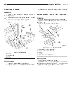 Предварительный просмотр 1326 страницы Dodge Dakota 2001 Service Manual