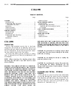 Предварительный просмотр 1391 страницы Dodge Dakota 2001 Service Manual