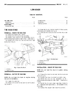 Предварительный просмотр 1402 страницы Dodge Dakota 2001 Service Manual