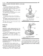 Предварительный просмотр 1409 страницы Dodge Dakota 2001 Service Manual