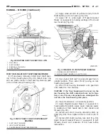 Предварительный просмотр 1436 страницы Dodge Dakota 2001 Service Manual