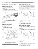 Предварительный просмотр 1485 страницы Dodge Dakota 2001 Service Manual