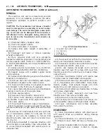 Предварительный просмотр 1513 страницы Dodge Dakota 2001 Service Manual