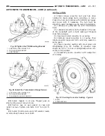 Предварительный просмотр 1526 страницы Dodge Dakota 2001 Service Manual