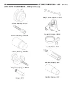 Предварительный просмотр 1544 страницы Dodge Dakota 2001 Service Manual