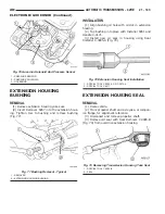 Предварительный просмотр 1552 страницы Dodge Dakota 2001 Service Manual