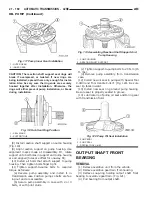 Предварительный просмотр 1569 страницы Dodge Dakota 2001 Service Manual