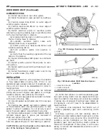 Предварительный просмотр 1590 страницы Dodge Dakota 2001 Service Manual