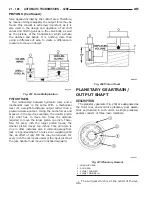 Предварительный просмотр 1595 страницы Dodge Dakota 2001 Service Manual