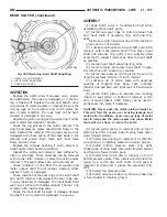 Предварительный просмотр 1604 страницы Dodge Dakota 2001 Service Manual