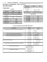 Предварительный просмотр 1721 страницы Dodge Dakota 2001 Service Manual