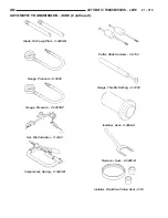 Предварительный просмотр 1724 страницы Dodge Dakota 2001 Service Manual