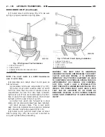 Предварительный просмотр 1767 страницы Dodge Dakota 2001 Service Manual