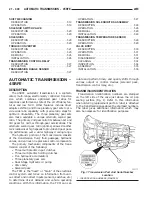 Предварительный просмотр 1849 страницы Dodge Dakota 2001 Service Manual