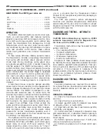 Предварительный просмотр 1850 страницы Dodge Dakota 2001 Service Manual