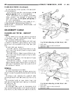 Предварительный просмотр 1898 страницы Dodge Dakota 2001 Service Manual