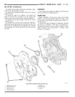 Предварительный просмотр 1920 страницы Dodge Dakota 2001 Service Manual