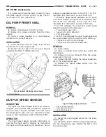 Предварительный просмотр 1922 страницы Dodge Dakota 2001 Service Manual