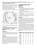 Предварительный просмотр 1936 страницы Dodge Dakota 2001 Service Manual