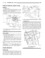 Предварительный просмотр 2005 страницы Dodge Dakota 2001 Service Manual