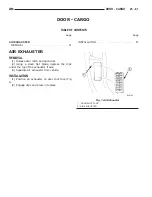 Предварительный просмотр 2084 страницы Dodge Dakota 2001 Service Manual