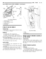 Предварительный просмотр 2088 страницы Dodge Dakota 2001 Service Manual