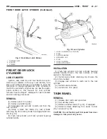 Предварительный просмотр 2090 страницы Dodge Dakota 2001 Service Manual