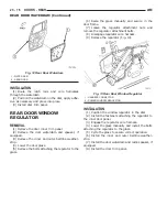 Предварительный просмотр 2099 страницы Dodge Dakota 2001 Service Manual