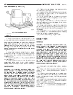 Предварительный просмотр 2120 страницы Dodge Dakota 2001 Service Manual