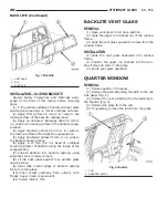 Предварительный просмотр 2156 страницы Dodge Dakota 2001 Service Manual