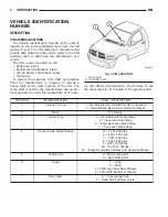 Предварительный просмотр 3 страницы Dodge dakota 2002 Service Manual