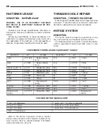 Предварительный просмотр 10 страницы Dodge dakota 2002 Service Manual