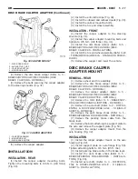 Предварительный просмотр 244 страницы Dodge dakota 2002 Service Manual