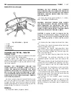 Предварительный просмотр 344 страницы Dodge dakota 2002 Service Manual