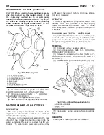 Предварительный просмотр 354 страницы Dodge dakota 2002 Service Manual