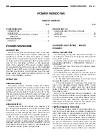 Предварительный просмотр 598 страницы Dodge dakota 2002 Service Manual