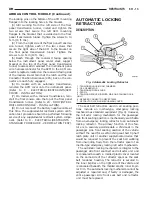 Предварительный просмотр 614 страницы Dodge dakota 2002 Service Manual