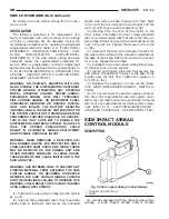 Предварительный просмотр 654 страницы Dodge dakota 2002 Service Manual