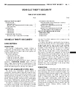 Предварительный просмотр 670 страницы Dodge dakota 2002 Service Manual