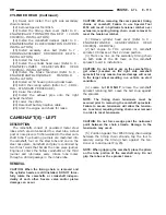 Предварительный просмотр 1362 страницы Dodge dakota 2002 Service Manual