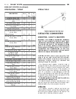 Предварительный просмотр 1659 страницы Dodge dakota 2002 Service Manual